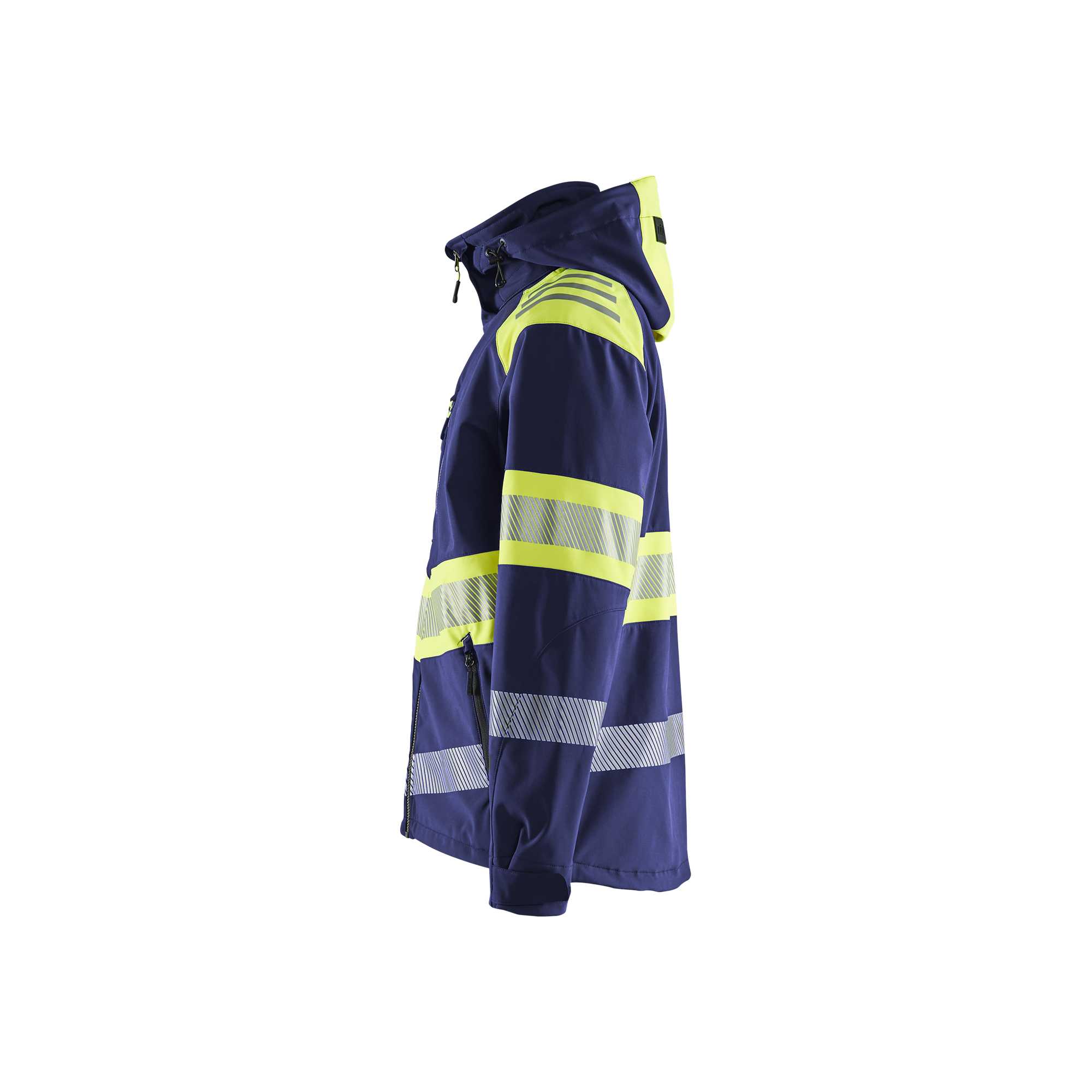 BLAKLADER 44942513 Hi Vis Softshell Jacket Softshell Work Jacket MEN - Waterproof